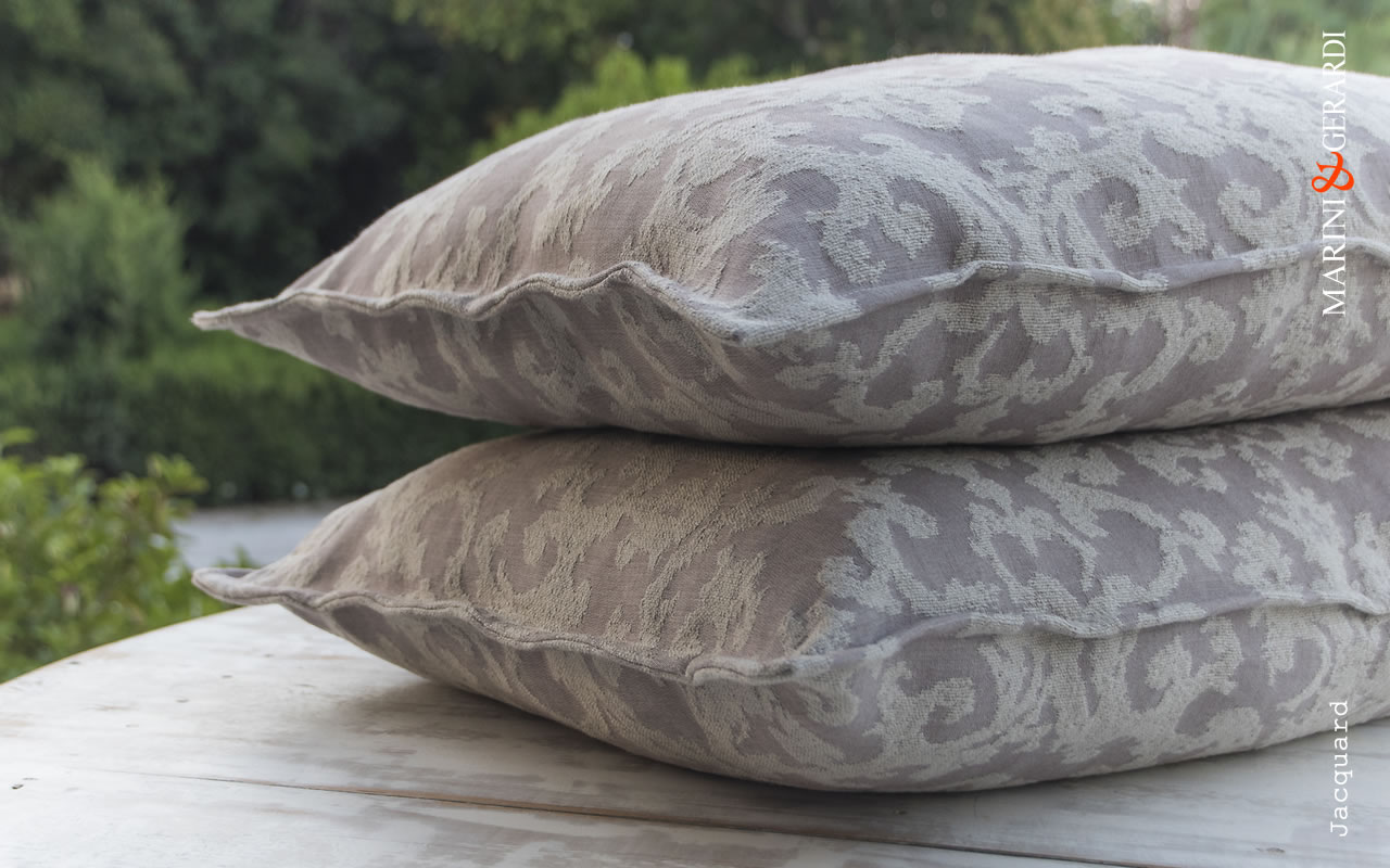 Linen Cushions Covers Jacquard For Sofa Decorative Cushions Cover JACQUARD For Sofa