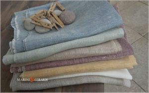 Open Weave Pure Linen Fabric For Curtains