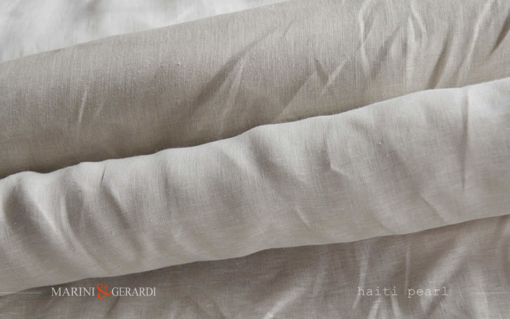 Sophisticated Italin Linen For Curtains Haiti Pearl Salento FF300