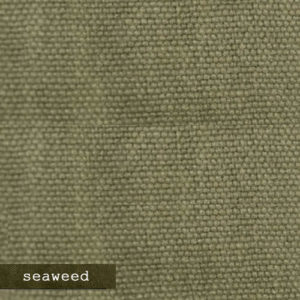 Upholstery Leather Linen Seaweed