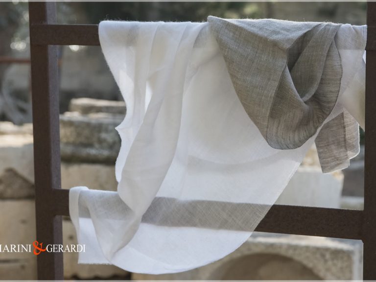 Cloud Flax Nature Linen Fabrics Optical White