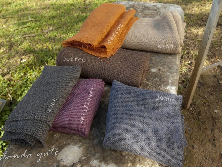 Linen Soft Canvas: Carrot / Coffee / Sand / Soot / Wallflower / Jeans