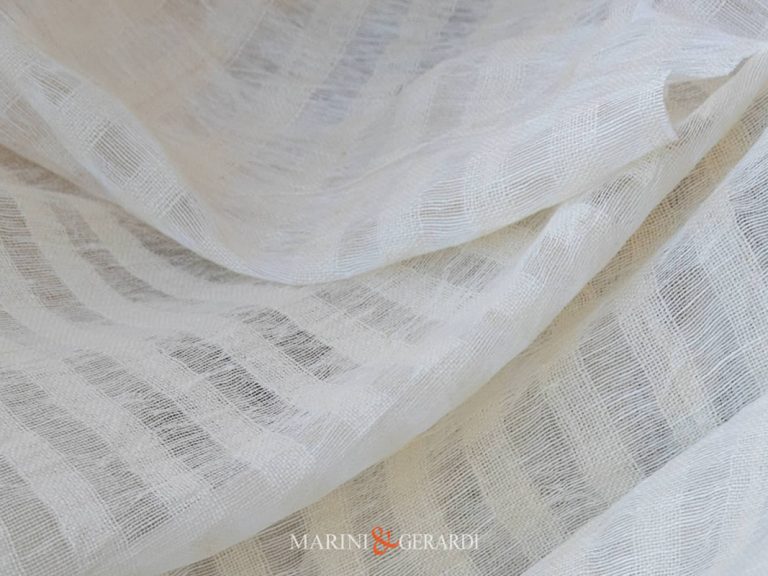 Crisp Lightweight Linen Gauze Fabric Masseria #1