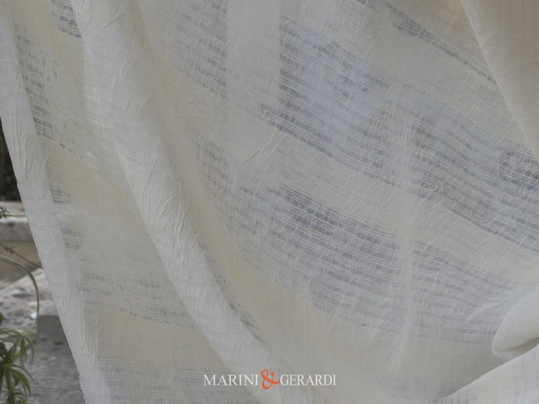 Crisp Lightweight Linen Gauze Fabric Curtains Masseria1 #2