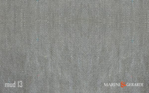 Linen Stain Resistant Fabric Hard Stone Washed Mud