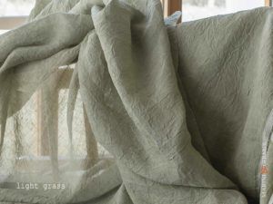 Curtain Linen Colour Light Grass B34 FF395